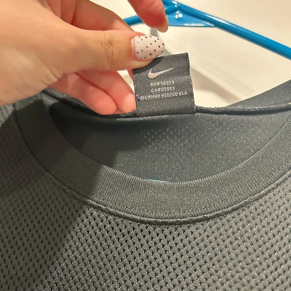 Vintage Men’s Nike Mesh black Jersey size large - Picture 5 of 8